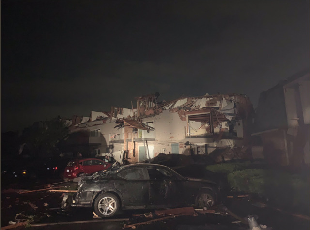 Storm damage in Montgomery County - Craig Anderson