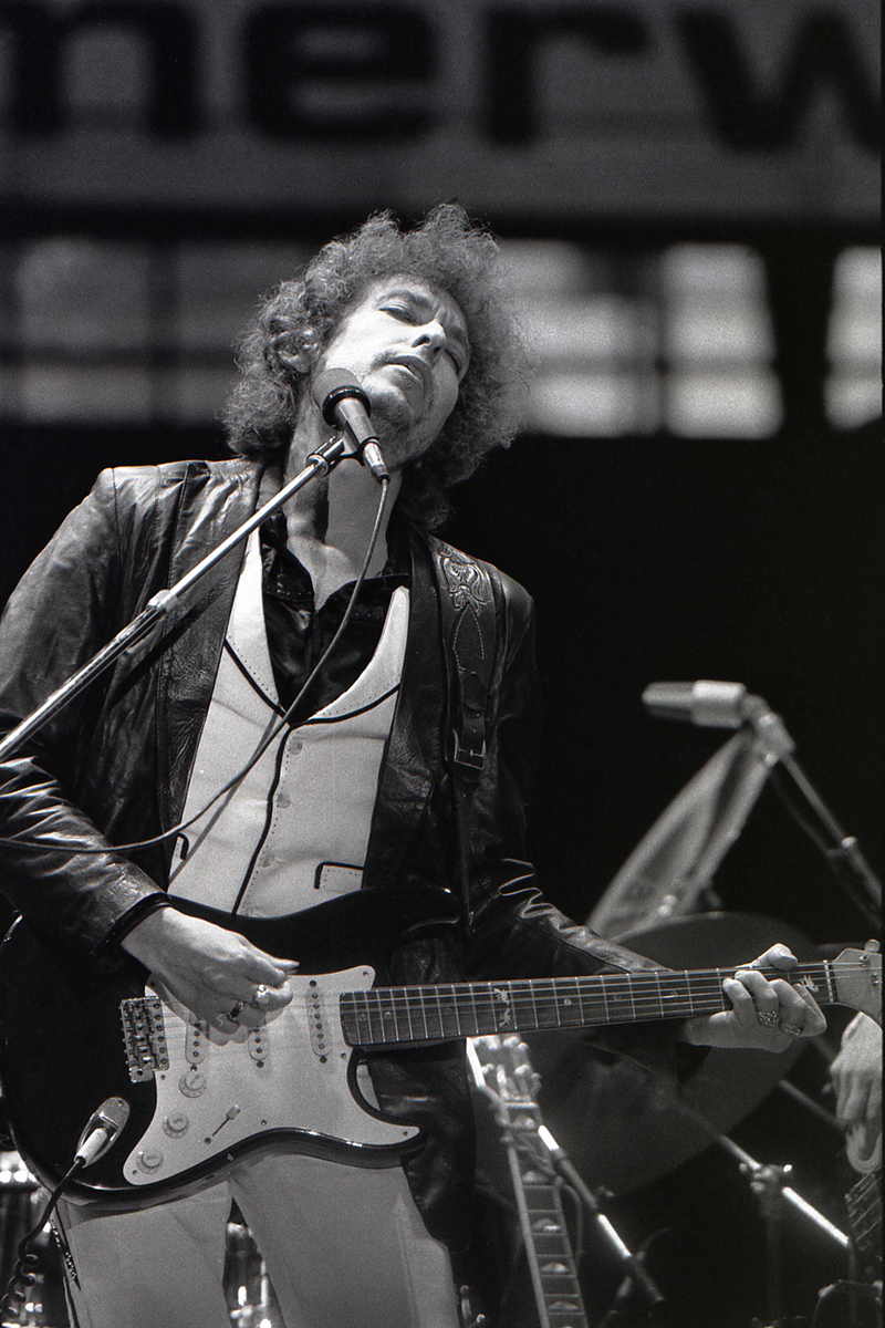 Bob Dylan in 1978 - Chris Hakkens
