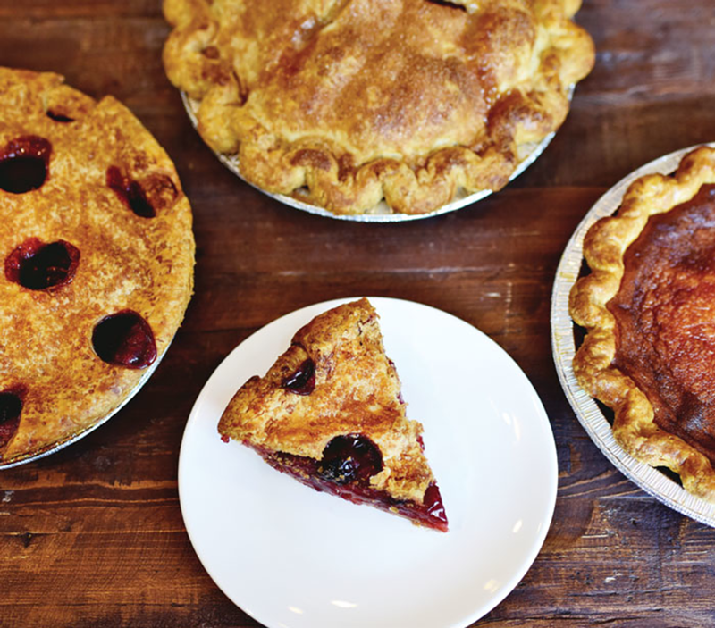 Grab sweet and savory pies by the slice or whole — and a glass of wine — at O Pie O’s new café.