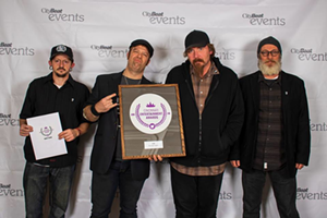 The Pistol Mystics and their 2018 Cincinnati Entertainment Award