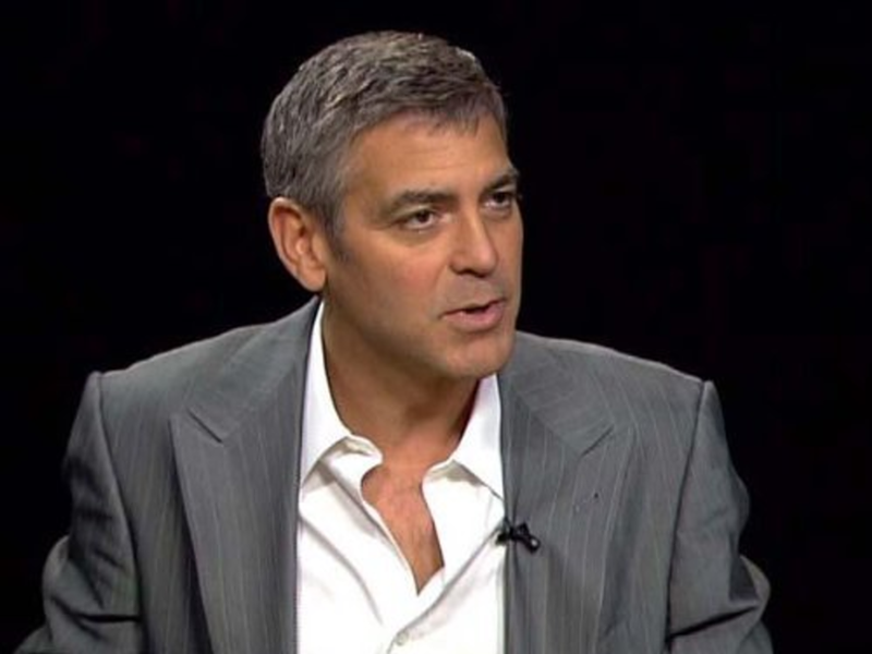 Clooney on 'Charlie Rose Show' Tonight