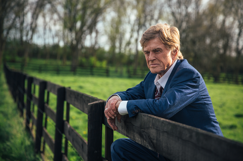 Robert Redford in "The Old Man and the Gun - PHOTO: Courtesy Fox Searchlight Pictures