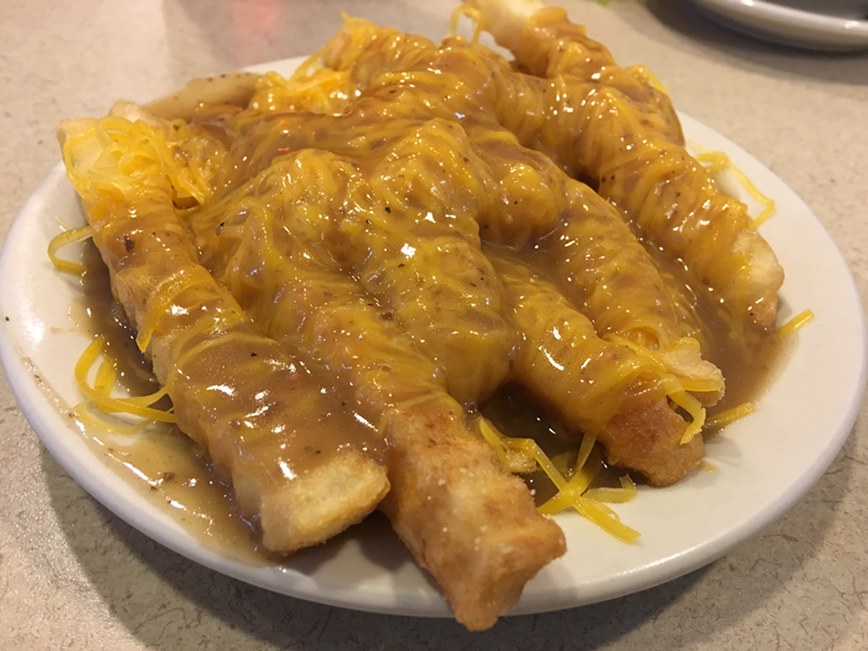 Gravy and cheese fries - Photo: Sean M. Peters