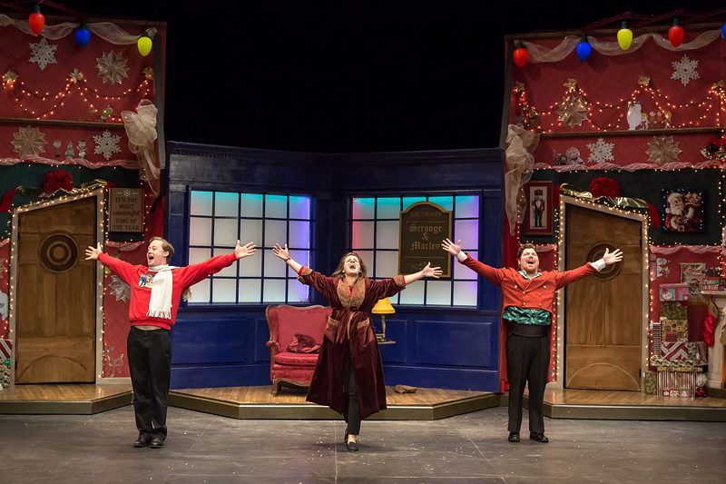 "Every Christmas Story Ever Told (and Then Some)" at the Cincinnati Shakespeare Company - Photo: Cincinnati Shakespeare Company