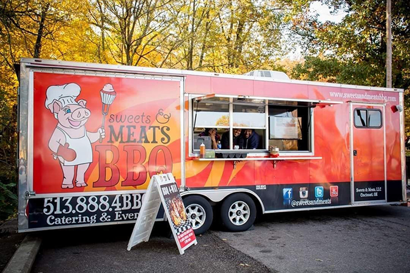Sweets & Meats BBQ, one of many food trucks you're likely to find at The Cove when it opens next week. - Photo: Sweets & Meats Facebook