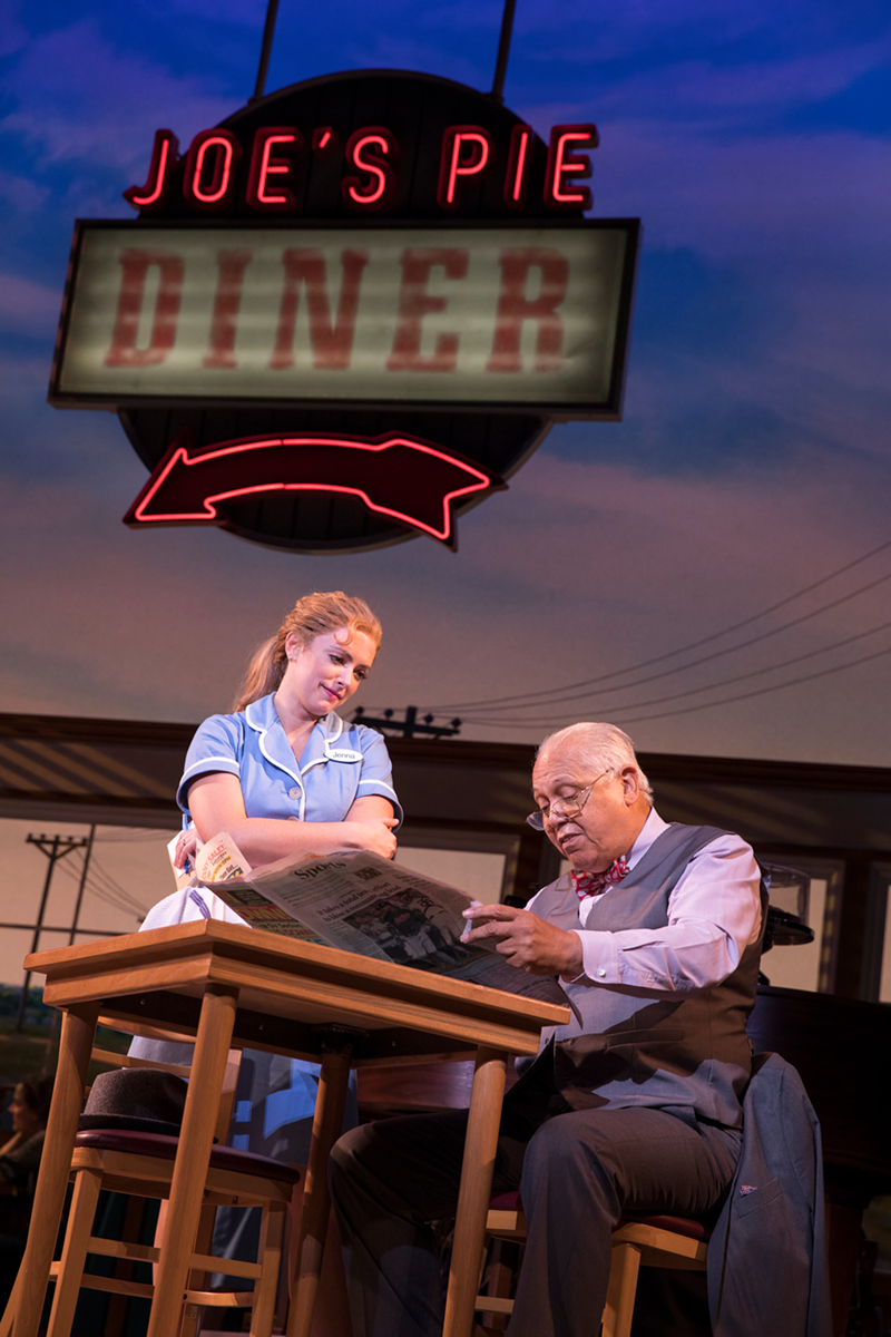 Desi Oakley & Larry Marshall in "Waitress" - PHOTO: Joan Marcus