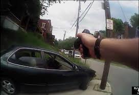 A video still from Ray Tensing's body camera following the shooting of Sam DuBose in Mount Auburn July 19, 2015.