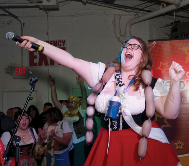 Sausage Queen competition - Photo: Steven Hampton/Brewery District