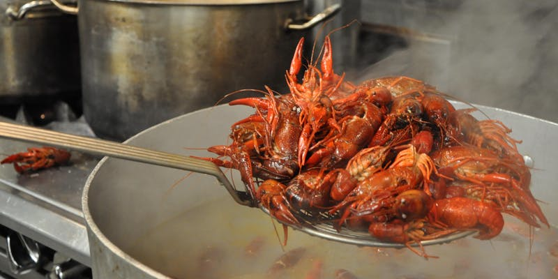 Boiled crawfish - Photo: Coppin's Facebook