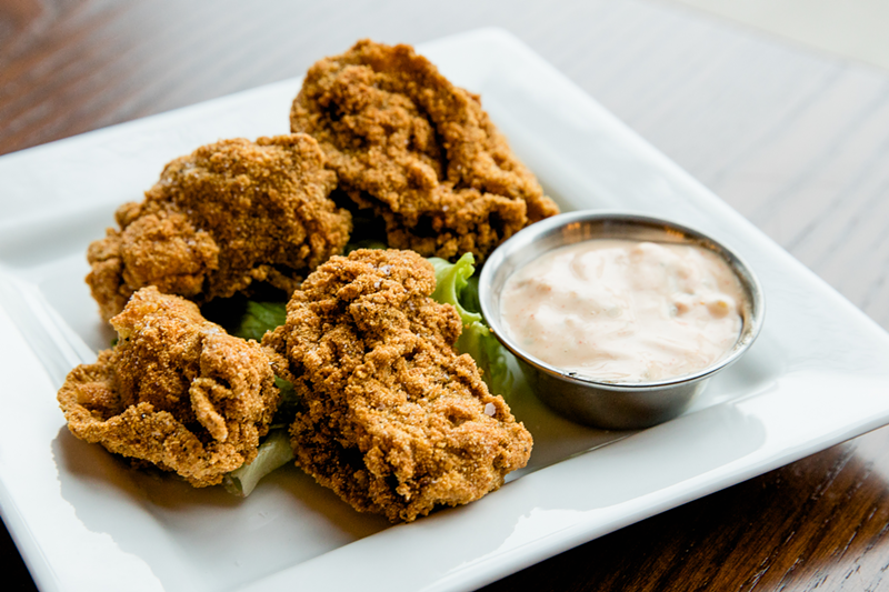 Fried oysters - PHOTO: HAILEY BOLLINGER