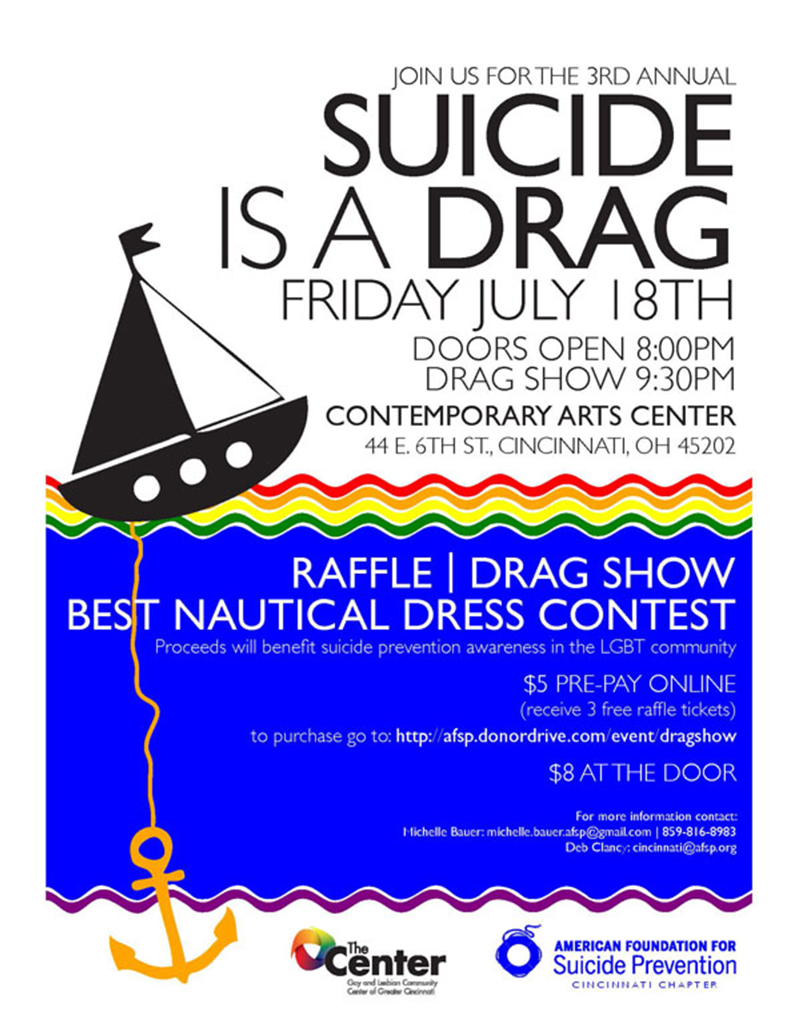 Event: Suicide is a Drag