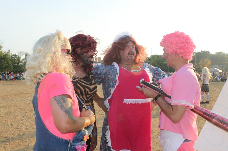 West Side Guys in Drag Take to the Softball Field for the 42nd Annual Delhi Skirt Game for Charity