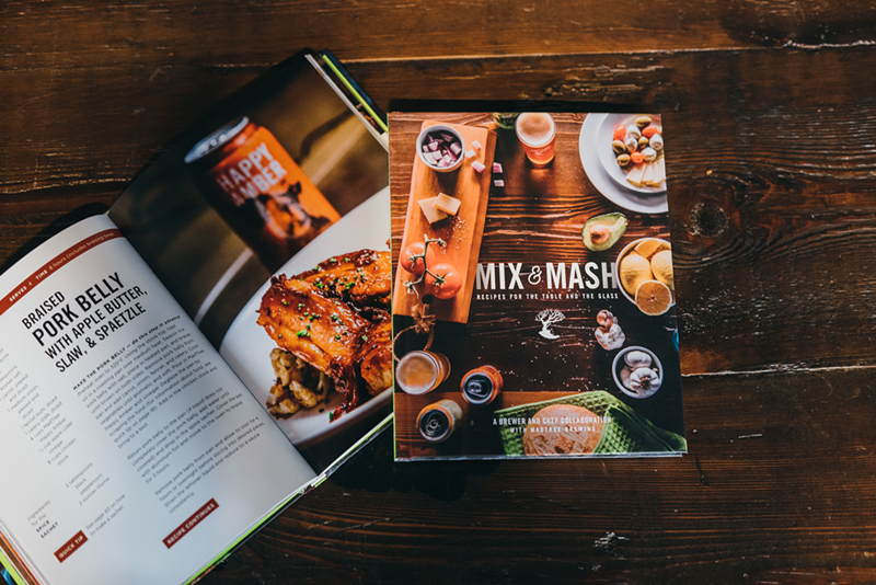 "Mix & Mash" features 25 recipes from local chefs that incorporate MadTree beer - PHOTO: PROVIDED