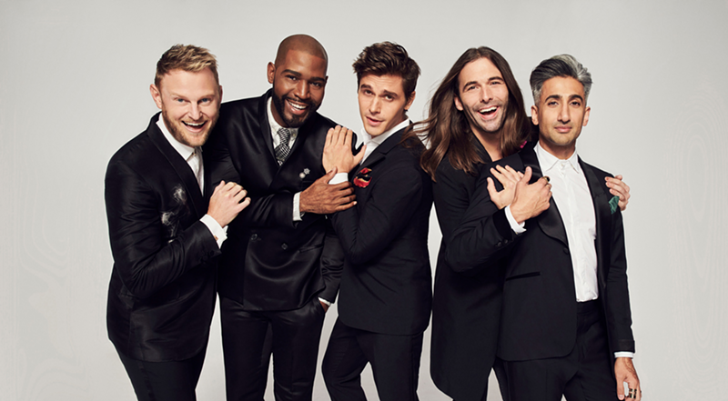 The new Fab Five on Netflix's reboot of "Queer Eye" - PHOTO: Courtesy of Netflix