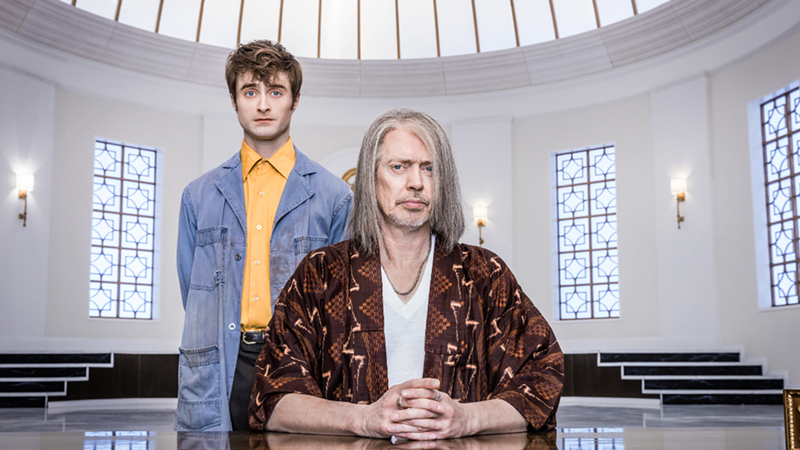 Daniel Radcliffe and Steve Buscemi in "Miracle Workers." - Courtesy of TBS