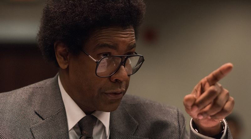 Denzel Washington plays an idealistic lawyer nervous about appearing in the courtroom, - PHOTO: Glen Wilson