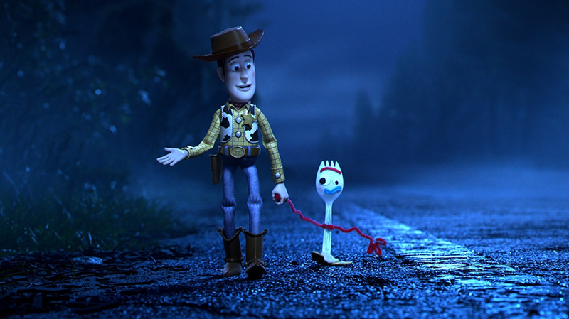 Woody and Forky in "Toy Story 4" - Pixar / Walt Disney Studios