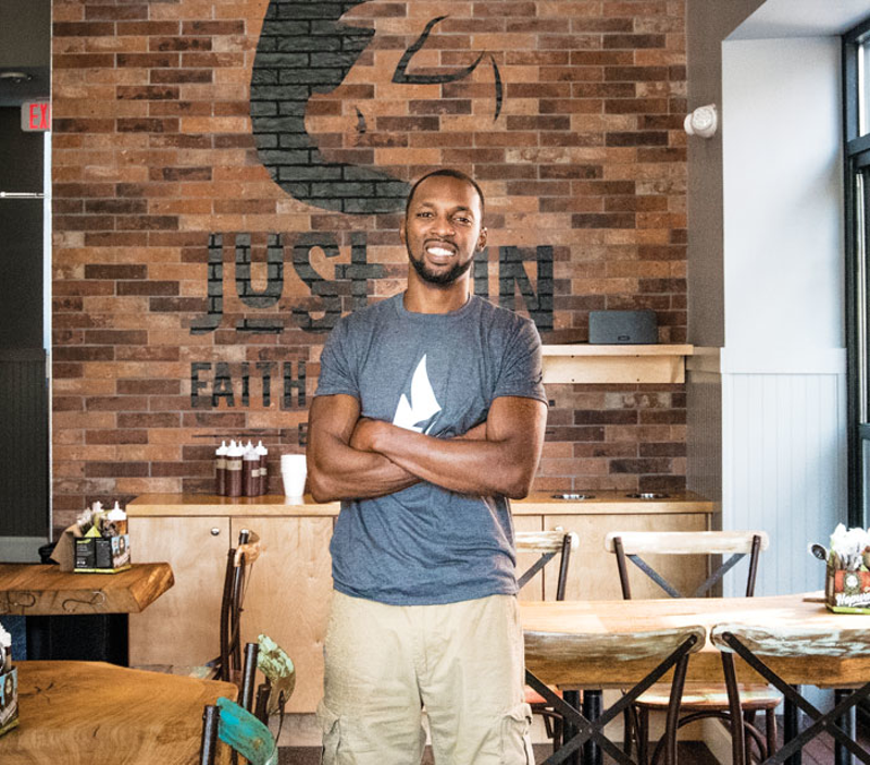 Matt Cuff opened the second location of his popular barbecue joint Just Q’in in Walnut Hills. - Photo: Lindsay McCarty