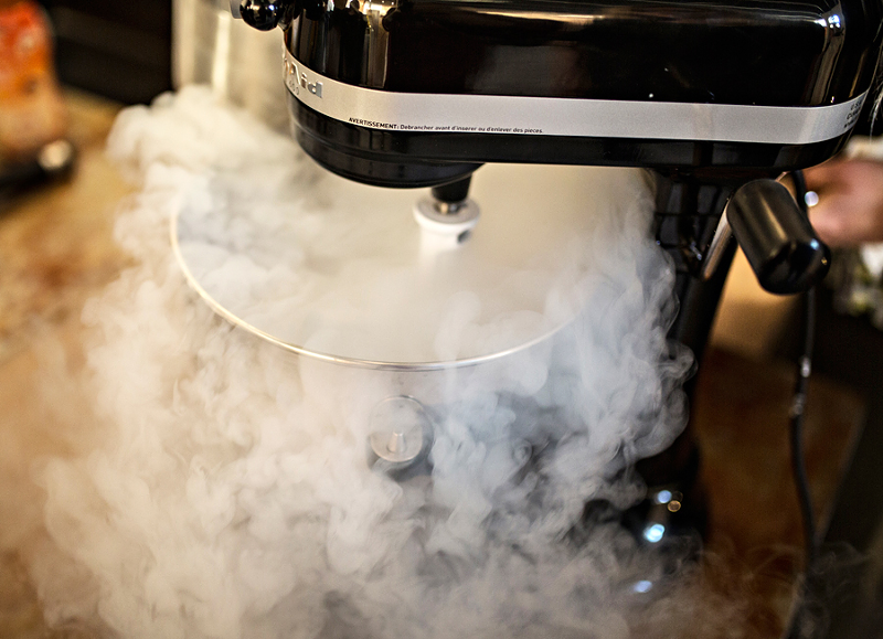 Buzzed Bull will use liquid nitrogen to create alcoholic ice cream. - PHOTO: HAILEY BOLLINGER