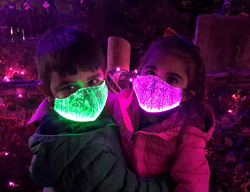 New light-up face masks availablefor sale at zoo - Photo: Provided by the Cincinnati Zoo
