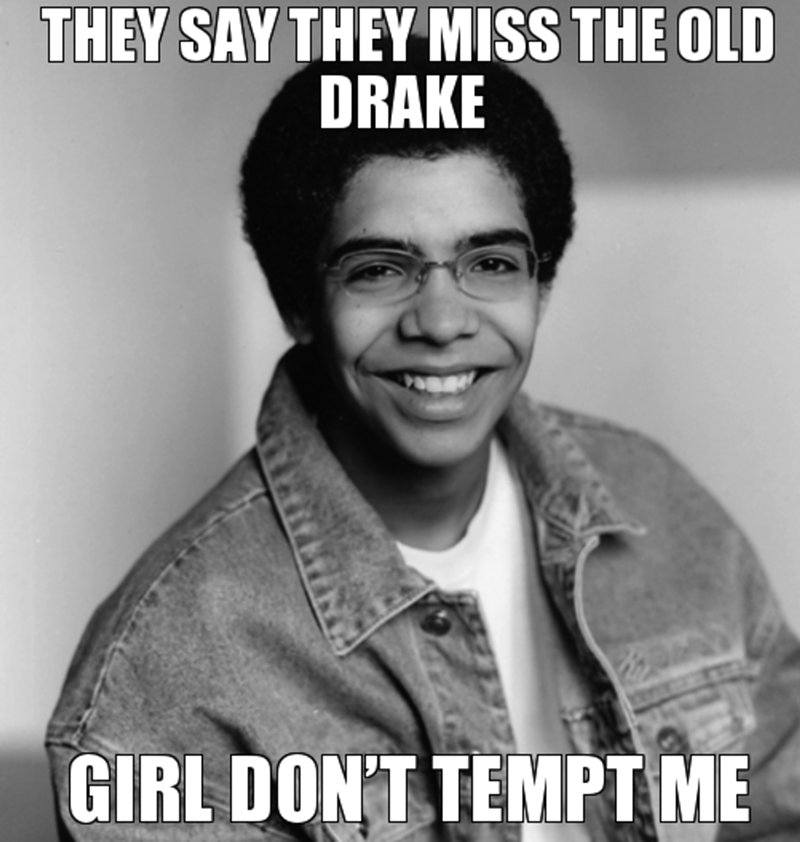 Old-school Drake (Photo: The Internet)