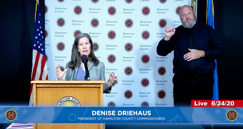 County Commissioner Denise Driehaus - Photo: YouTube