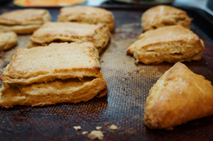 Beer cheese biscuits from Garin Pirnia's cookbook - Photo: Provided