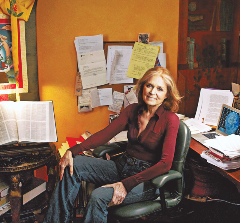 Gloria Steinem believes “the road” is a state of mind as well as a real place. - Photo: Annie Leibovitz