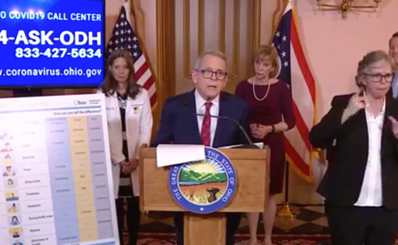 DeWine Orders Salons, Barbershops, Tattoo Shops and 181 of Ohio's BMVs to Close Amid Coronavirus Concerns