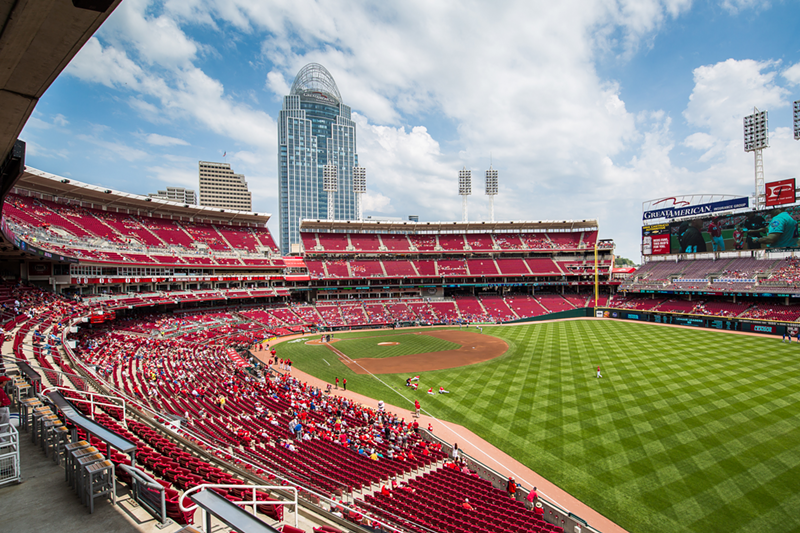 The Reds' Great American Ball Park - Photo: Hailey Bollinger