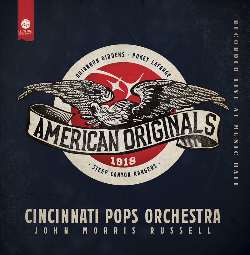 Cincinnati Pop Orchestra's 'American Originals: 1918' LP cover