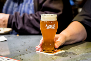 Beer from Samuel Adams - PHOTO: HAILEY BOLLINGER
