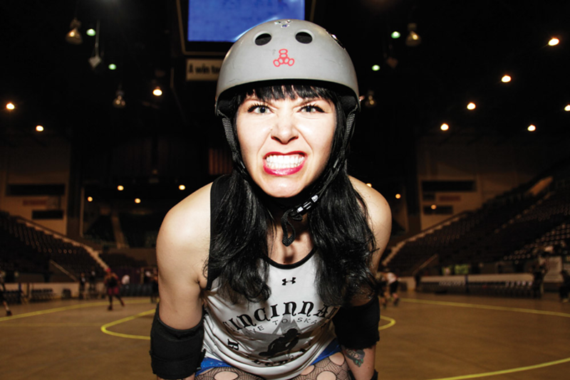 See Sydney "Big Ugly" Greathouse and the other Rollergirls battle on the rink Saturday