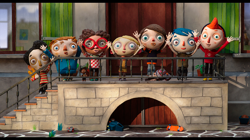 Characters have big eyes and equally large hearts in "Zucchini." - Photo: Courtesy of GKIDS, Inc.