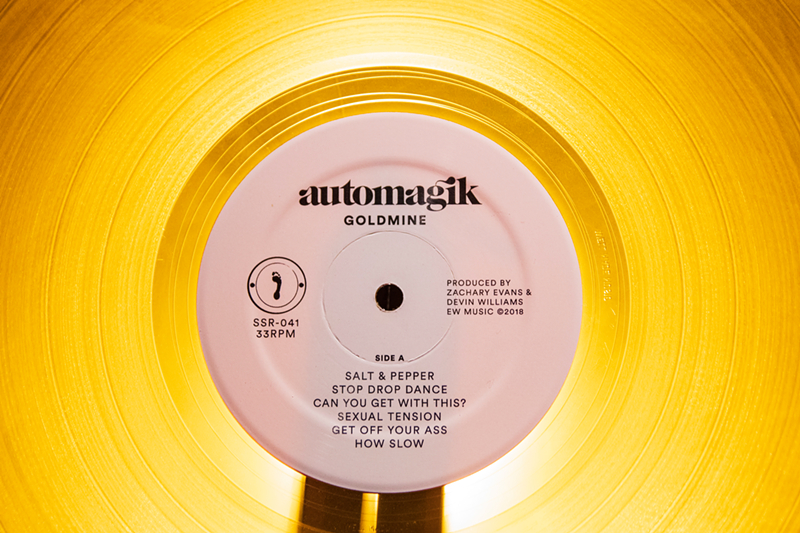 Soul Step's gold-vinyl version of 'Goldmine' - Photo: Emerson Swoger