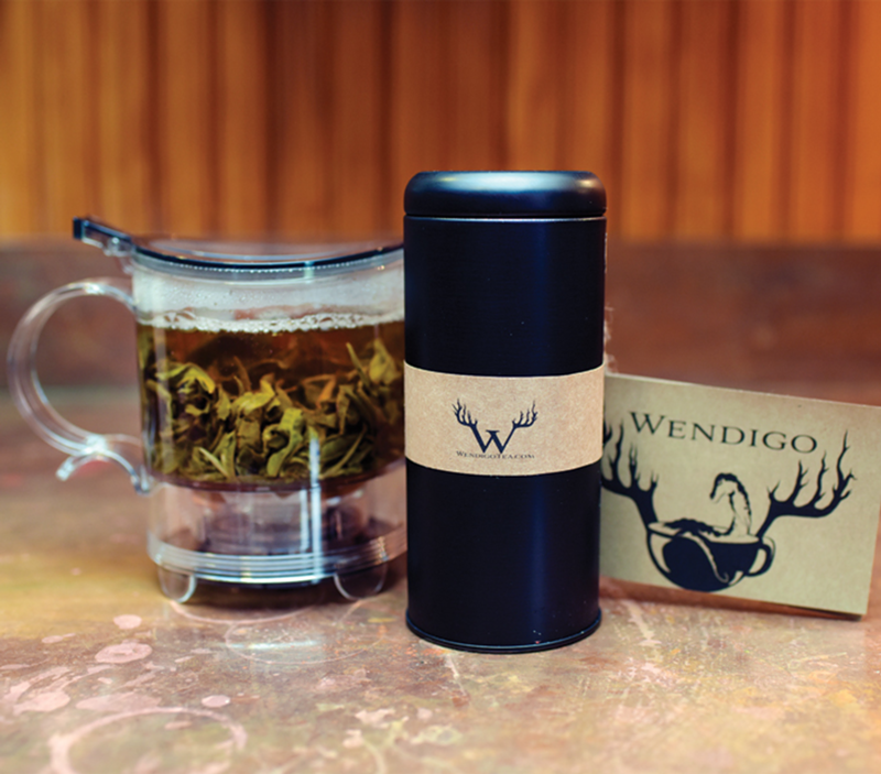 Wendigo’s Nessie jasmine tea unfurls in the cup.