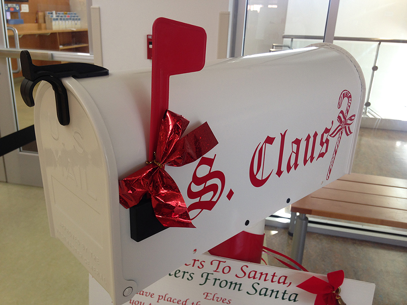 This is Santa's magic mailbox - Photo: Kenton County Parks & Recreation