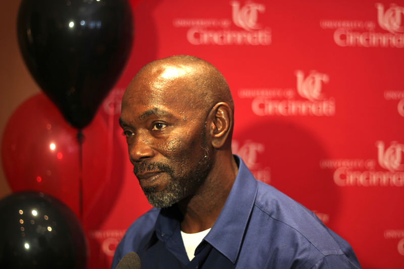 Ricky Jackson, exonerated after 39 years in prison, visited Cincinnat Nov. 25 to thank the Ohio Innocence Project