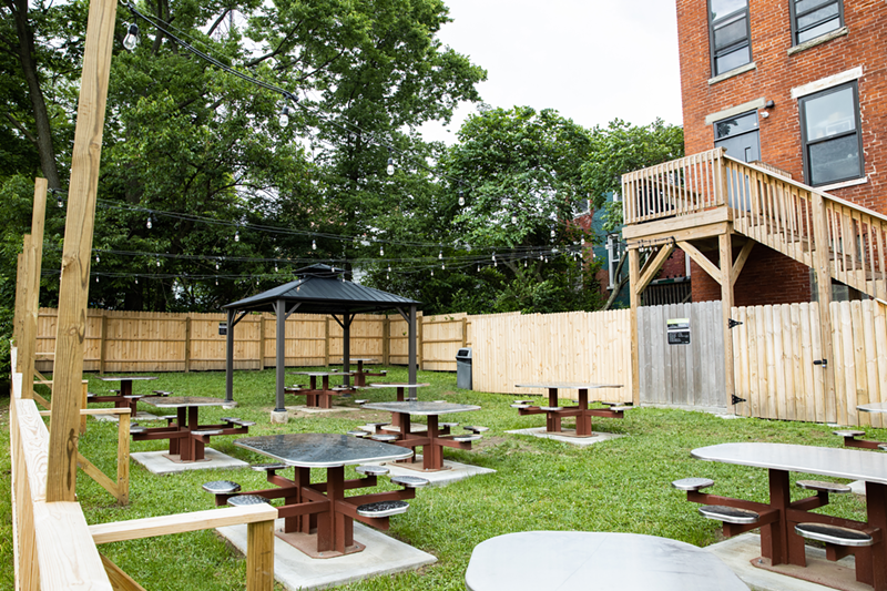 The outdoor community lawn space - PHOTO: HAILEY BOLLINGER
