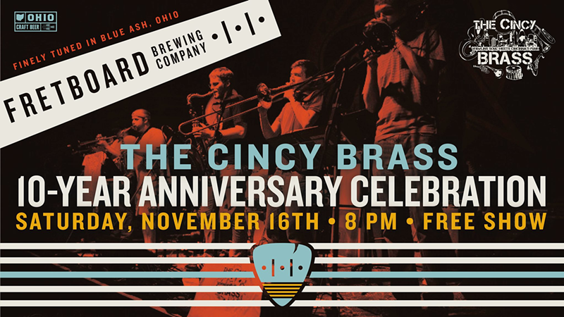 Fun and Funky Local Music Faves The Cincy Brass Celebrate 10th Anniversary This Weekend