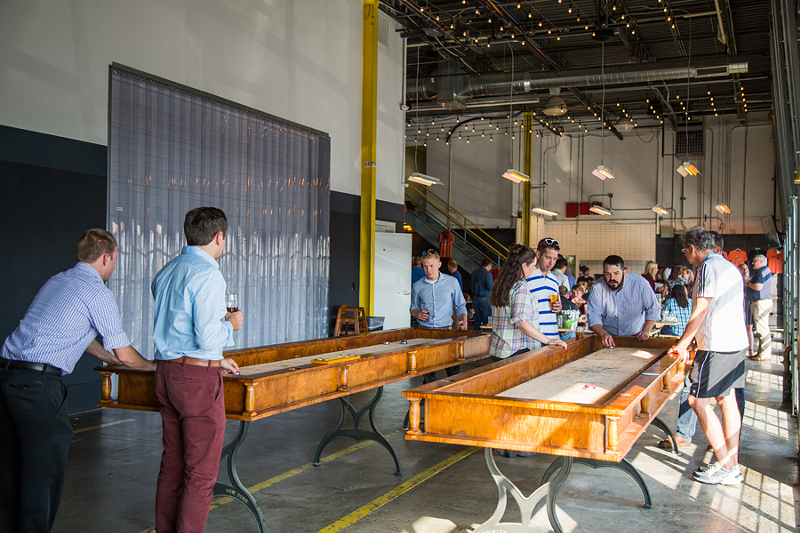 The Brewpourium taproom; not a scene from "Mean Girls" - Photo: Hailey Bollinger