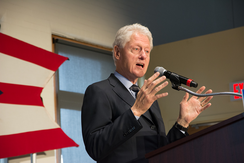 Bill Clinton Calls on Cincinnati to Support Hillary