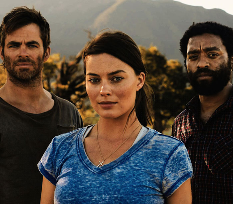 Chris Pine, Margot Robbie and Chiwetel Ejiofor in 'Z for Zachariah.'