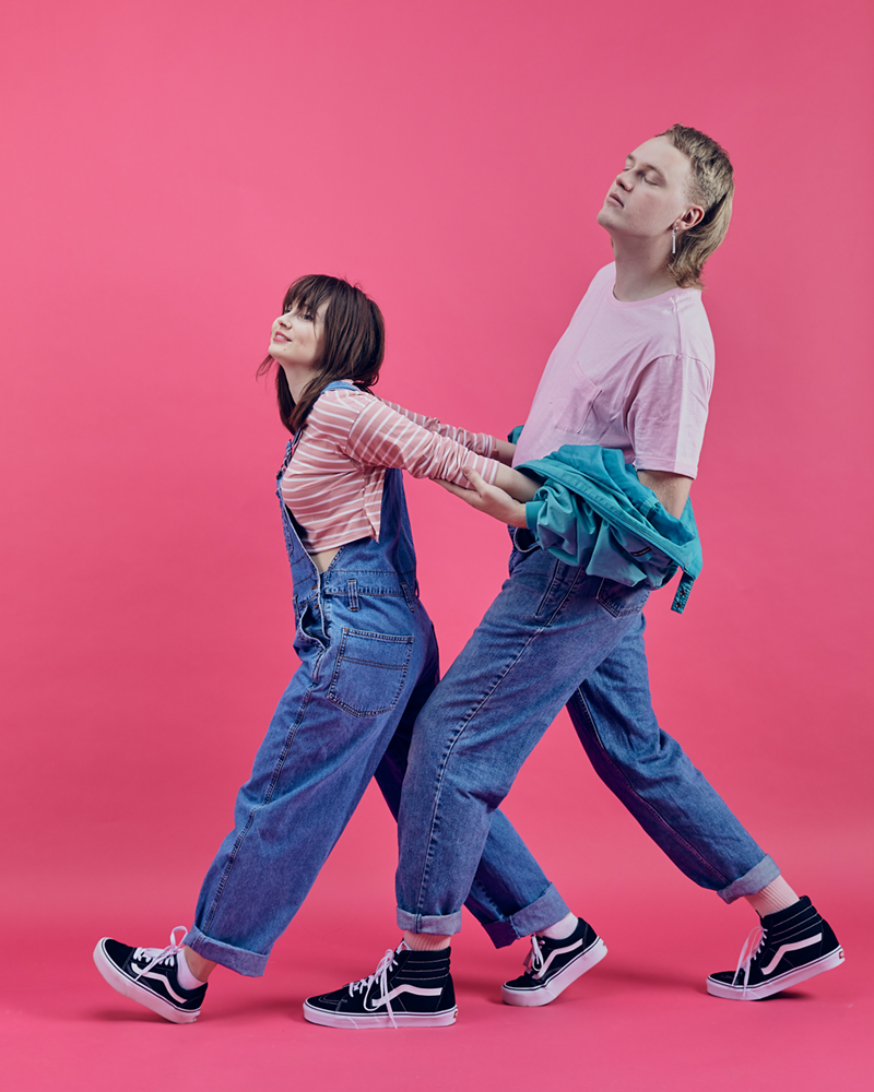 Christian Gough and Claire Muenchen make infectious, ’80s-styled Pop as Moonbeau. - Photo: Devyn Glista | ST.BLANC.STUDIOS