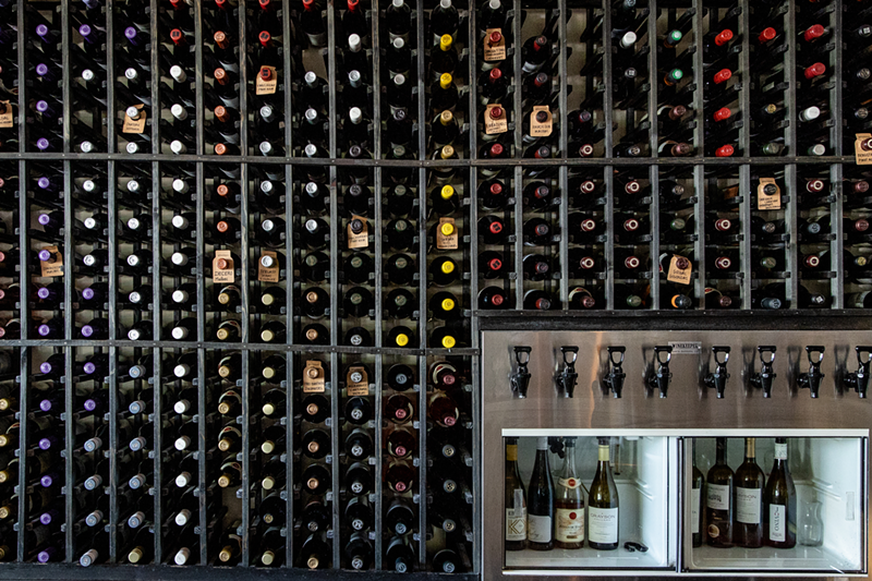 Phoenician Taverna has a wide selection of wine - Photo: Hailey Bollinger
