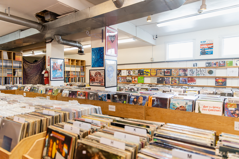 Plaid Room stocks an array of used and new vinyl - Photo: Hailey Bollinger