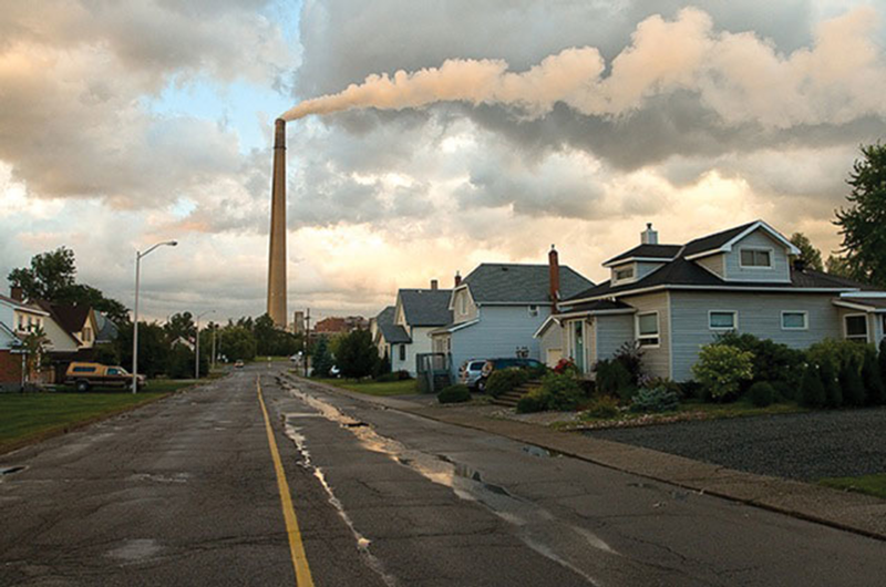 Nickel Smelter, Power Street, Copper Cliff, Ontario