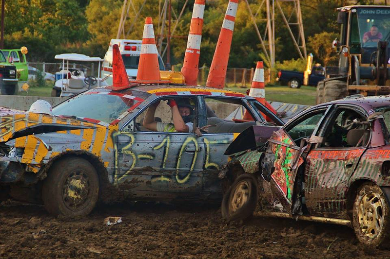 It's a demolition derby! - Photo: Provided by the Hamilton County Fair