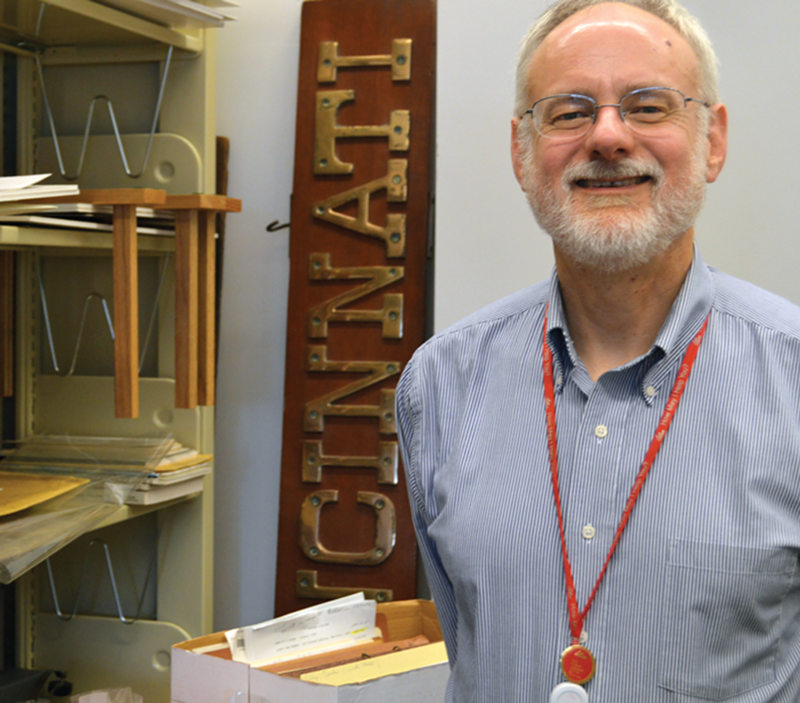 Genealogy & Local History reference librarian Jim Mainger