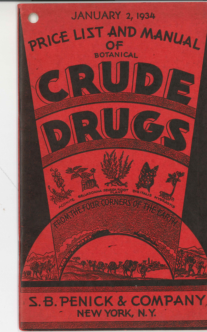 Crude drugs price list - PHOTO: Provided